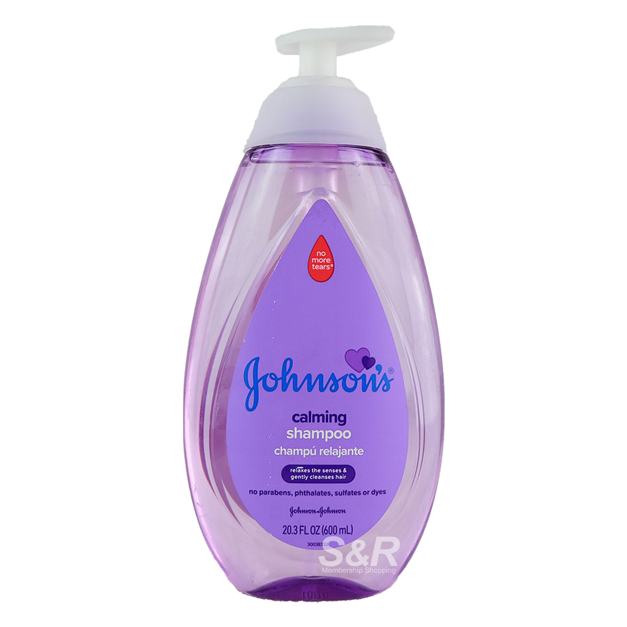 Johnson's Calming Shampoo 600mL